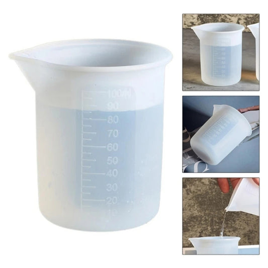 Kit de Vasos Medidores de Silicón 100ml